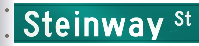 Steinway St street sign, Queens